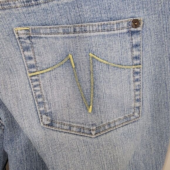 Sergio Valente vintage light wash bootcut denim jeans size 6 - Picture 5 of 7